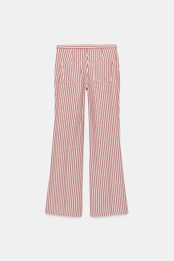 БРЮКИ В ПОЛОСКУ — коллекция Zara «ZW»