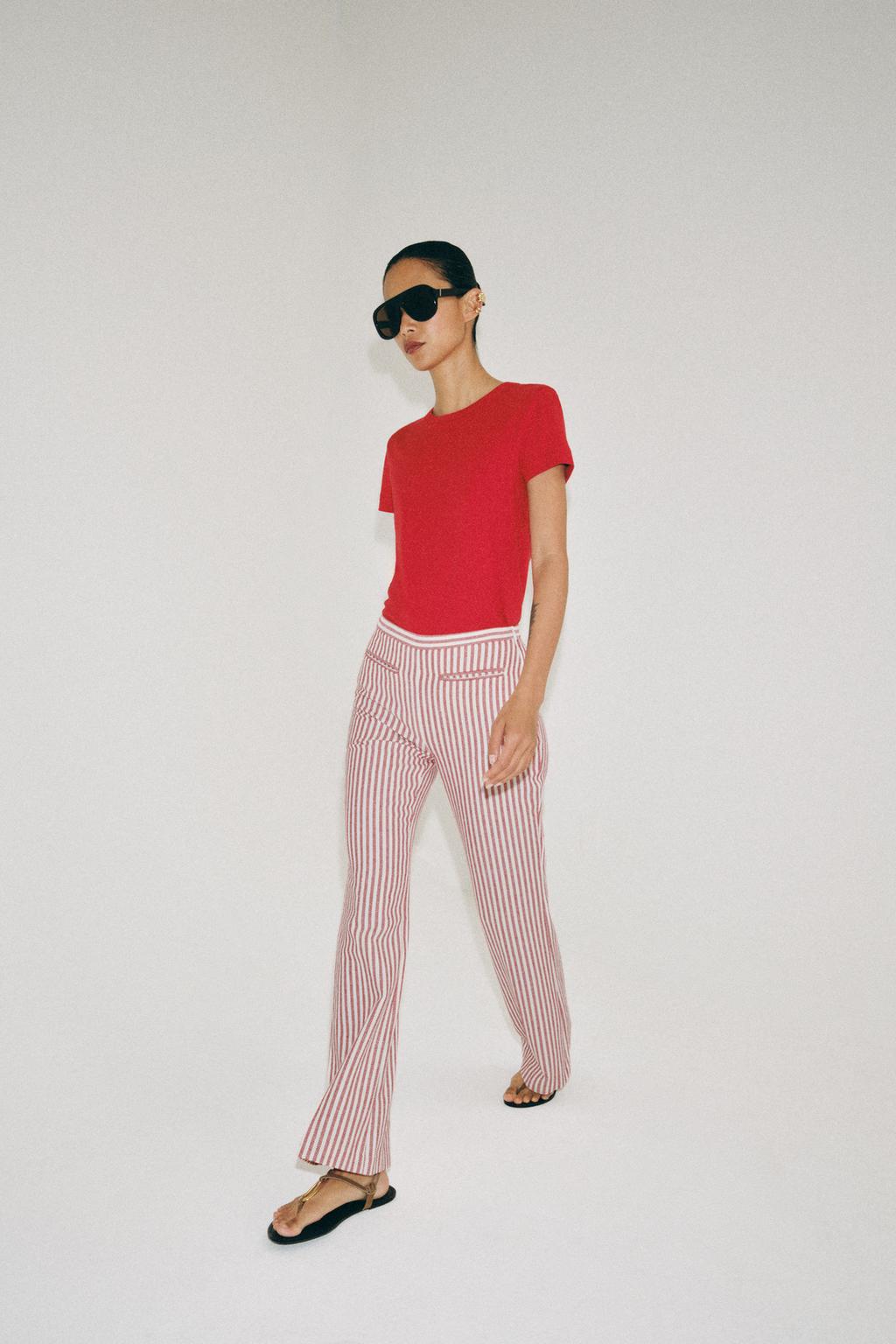 БРЮКИ В ПОЛОСКУ — ZW COLLECTION