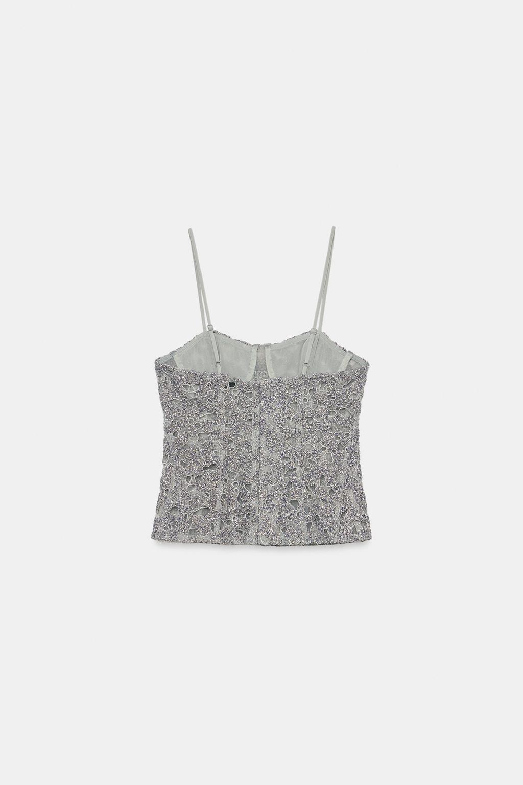 БЛЕСТЯЩИЙ ТОП — коллекция Zara «ZW»