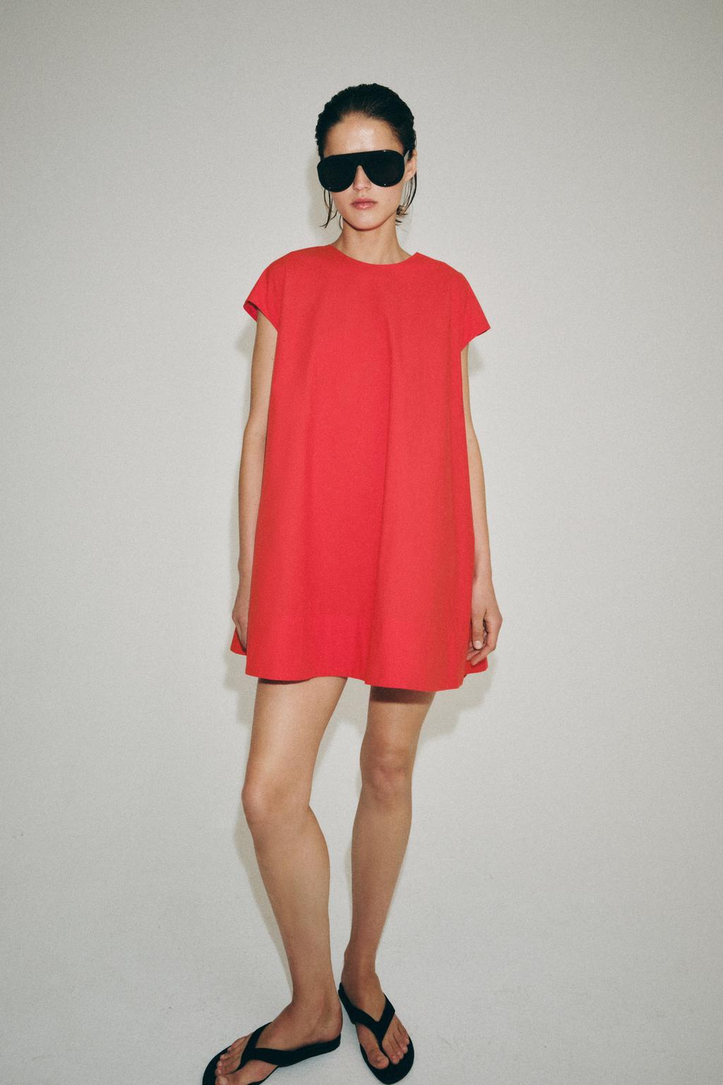 КОРОТКОЕ ПЛАТЬЕ ИЗ ПОПЛИНА — ZW COLLECTION