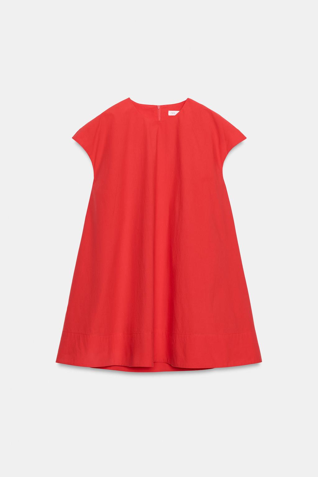 КОРОТКОЕ ПЛАТЬЕ ИЗ ПОПЛИНА — ZW COLLECTION