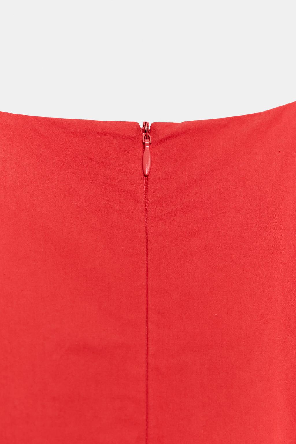 КОРОТКОЕ ПЛАТЬЕ ИЗ ПОПЛИНА — ZW COLLECTION