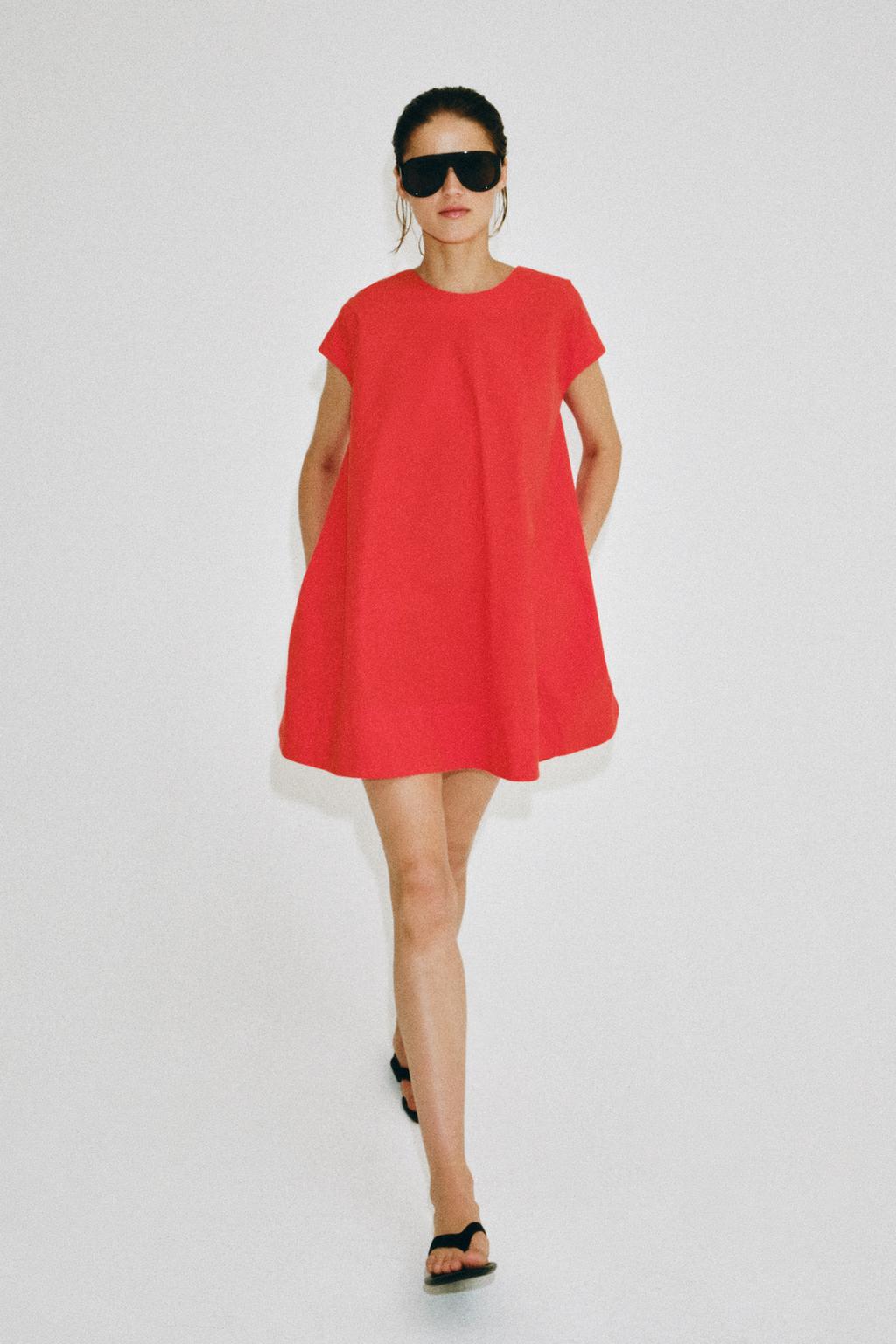 КОРОТКОЕ ПЛАТЬЕ ИЗ ПОПЛИНА — ZW COLLECTION
