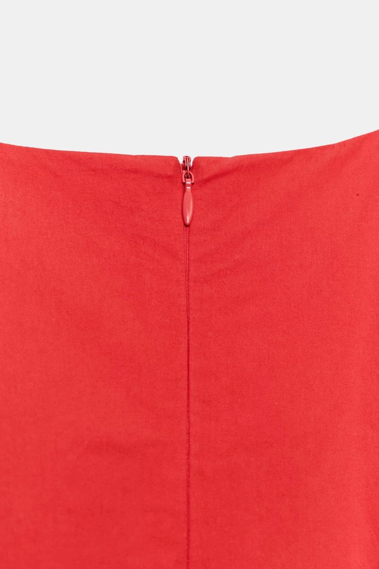 КОРОТКОЕ ПЛАТЬЕ ИЗ ПОПЛИНА — коллекция Zara «ZW»