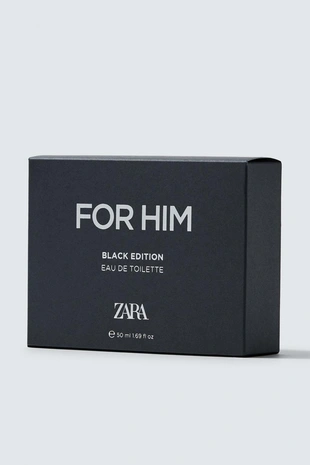 Купить Zara Парфюмерная вода FOR HIM BLACK EDITION EDT 50 мл (1.7 FL. OZ)