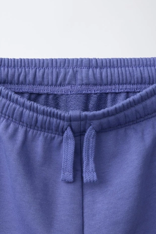 Mauve | 5584/770/612 - Zara Однотонные шорты из мягкой ткани