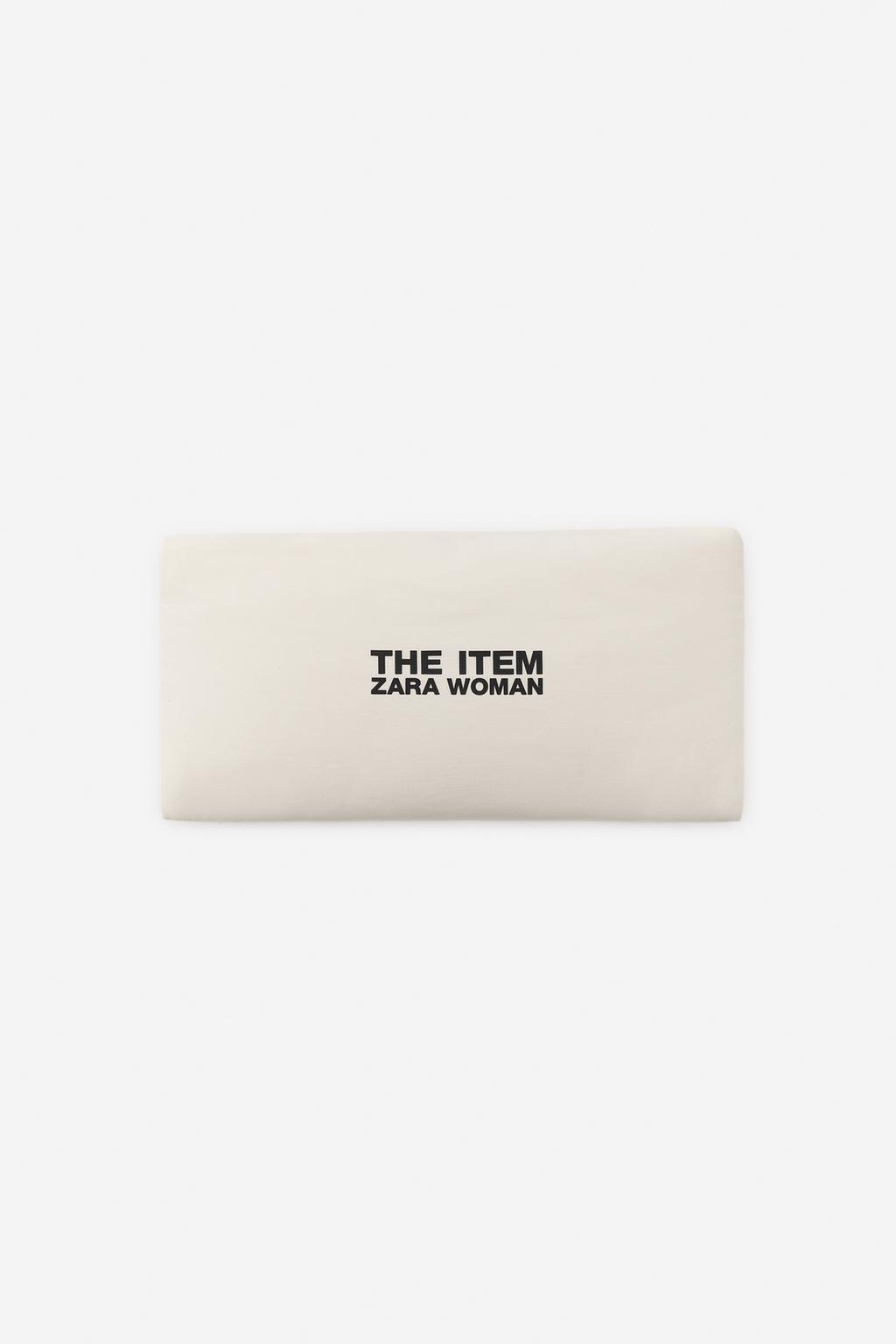 КВАДРАТНЫЕ МЕТАЛЛИЧЕСКИЕ СОЛНЦЕЗАЩИТНЫЕ ОЧКИ — THE ITEM ZARA WOMAN