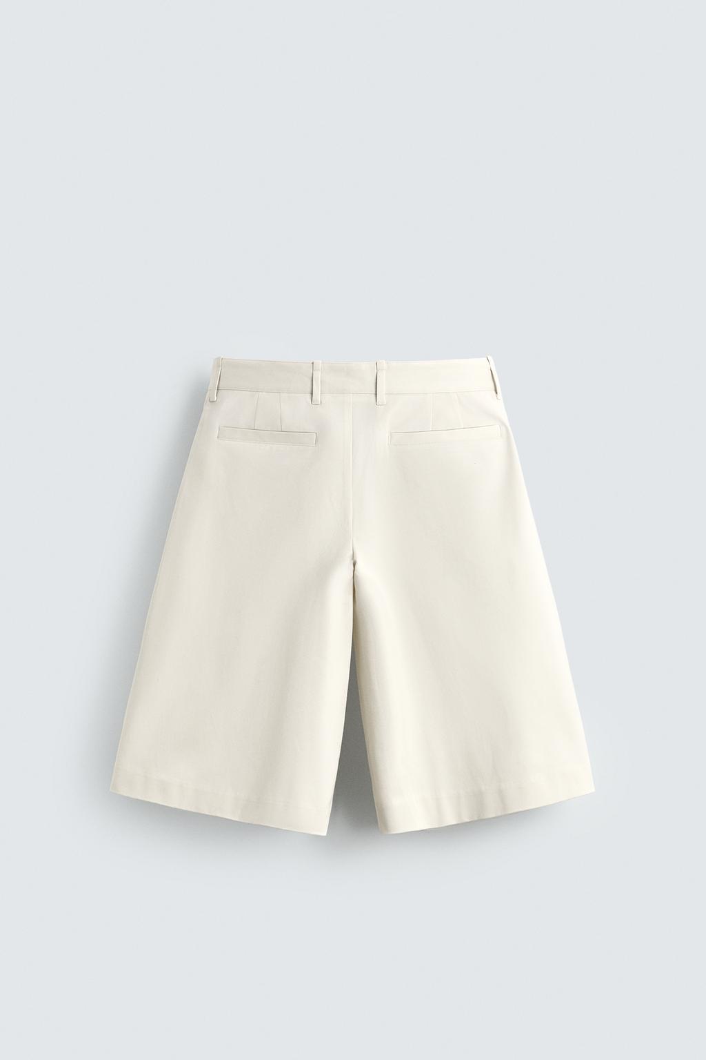ШОРТЫ WIDE FIT С ЗАЩИПАМИ
