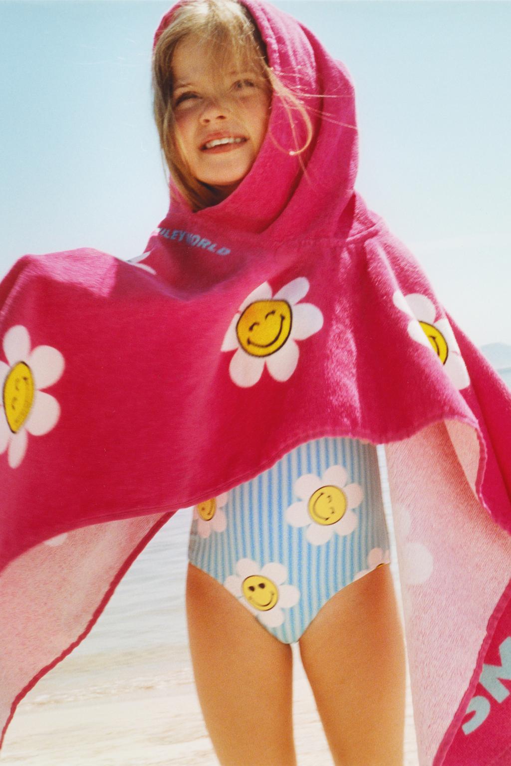 2-6 ЛЕТ/КУПАЛЬНИК В ПОЛОСКУ SMILEYWORLD ®