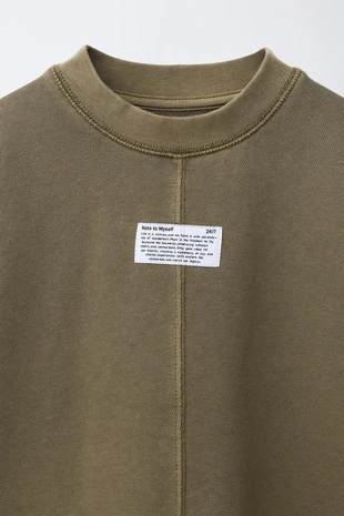 Футболка Garment Dye- Заказать в России