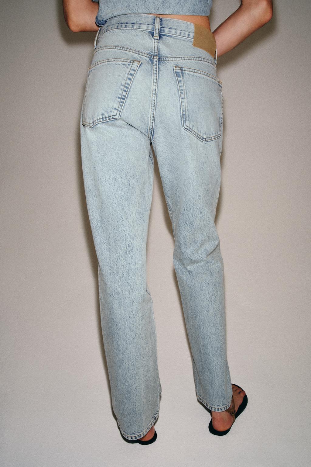 ДЖИНСЫ RELAXED-FIT С НИЗКОЙ ПОСАДКОЙ — ZW COLLECTION