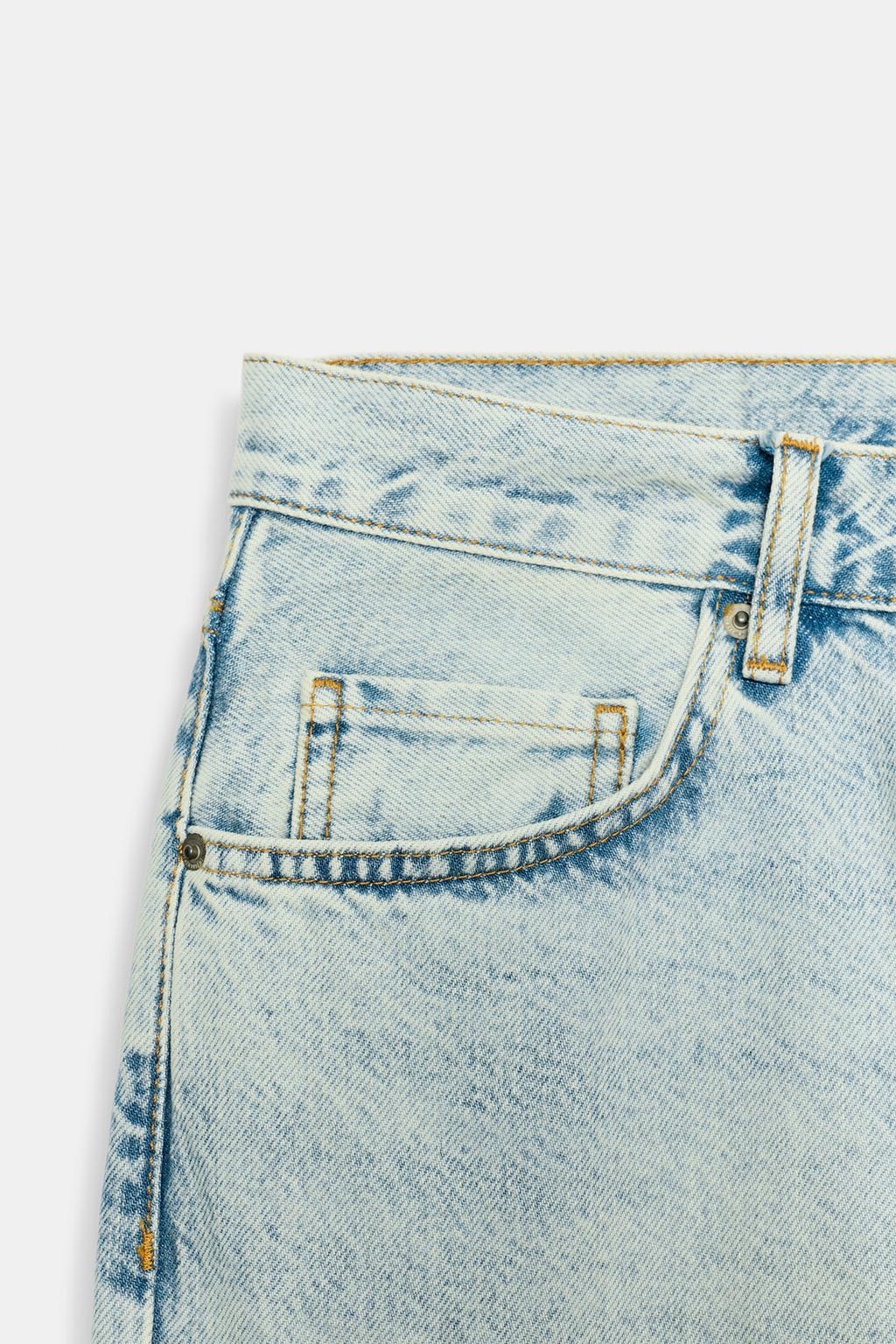 ДЖИНСЫ RELAXED-FIT С НИЗКОЙ ПОСАДКОЙ — ZW COLLECTION