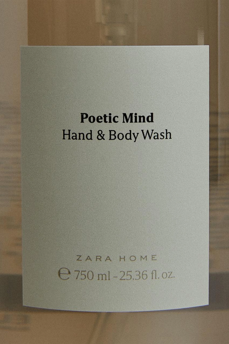 Жидкое мыло для рук и тела poetic mind (750 мл)