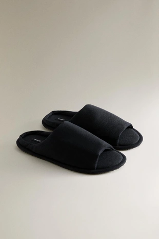 Тапочки-мюли open fabric- Заказать в России