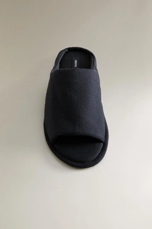Тапочки-мюли open fabric- Заказать в России