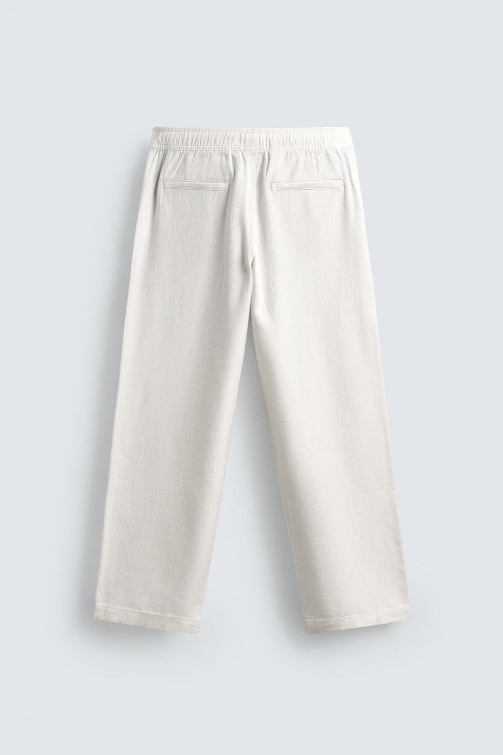 БРЮКИ RELAXED FIT СТРУКТУРНЫЕ