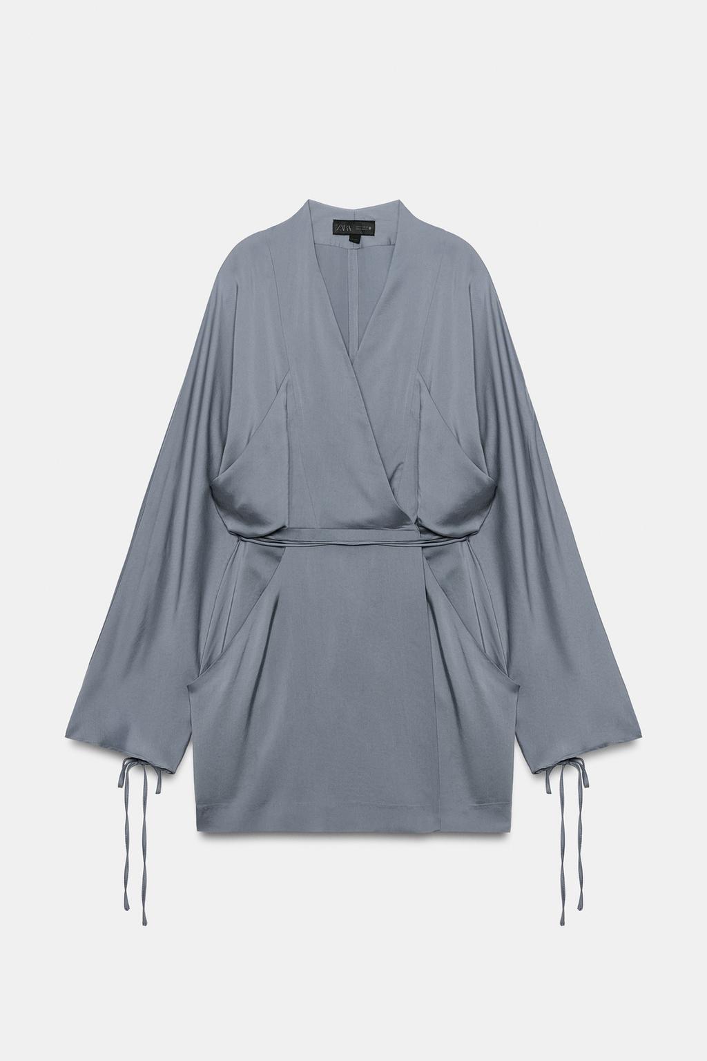 КОРОТКОЕ ПЛАТЬЕ С ЗАПАХОМ — ZW COLLECTION