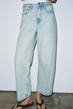 Джинсы Zw Collection Ankle Relaxed со средней посадкой