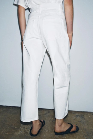 Джинсы Zw Collection Ankle Relaxed со средней посадкой