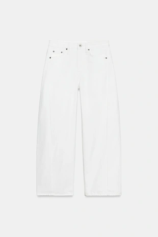 Джинсы Zw Collection Ankle Relaxed со средней посадкой