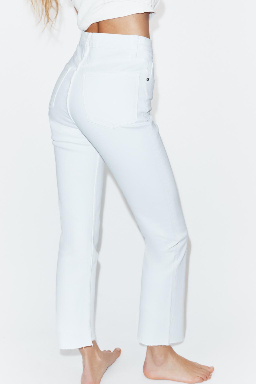 ДЖИНСЫ TRF CROPPED FLARE С ВЫСОКОЙ ПОСАДКОЙ
