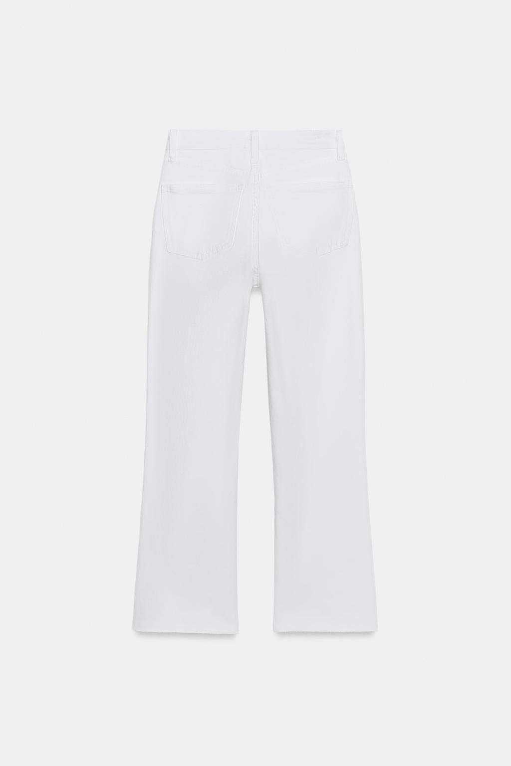 ДЖИНСЫ TRF CROPPED FLARE С ВЫСОКОЙ ПОСАДКОЙ