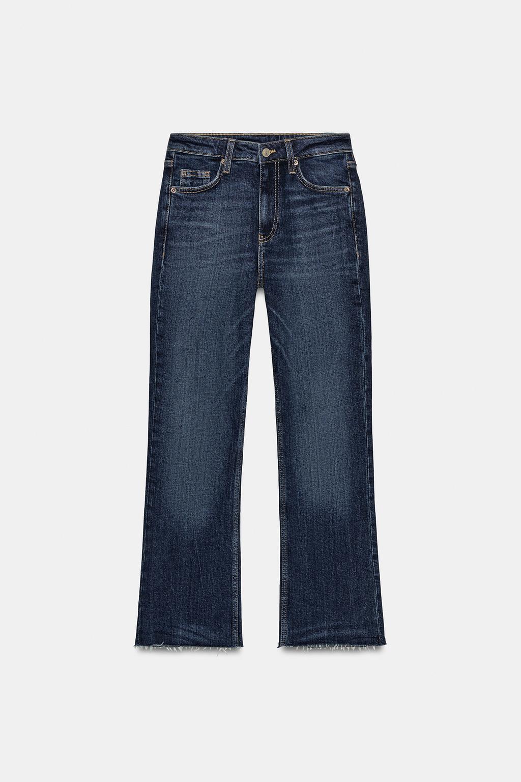 ДЖИНСЫ TRF CROPPED FLARE С ВЫСОКОЙ ПОСАДКОЙ