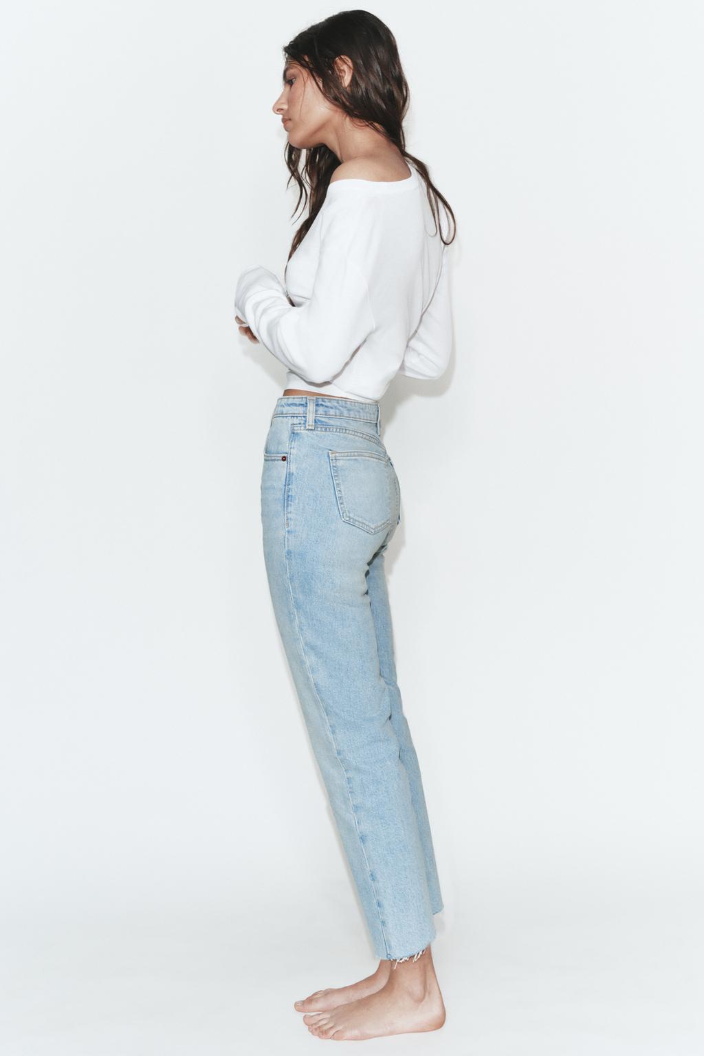 ДЖИНСЫ TRF CROPPED FLARE С ВЫСОКОЙ ПОСАДКОЙ