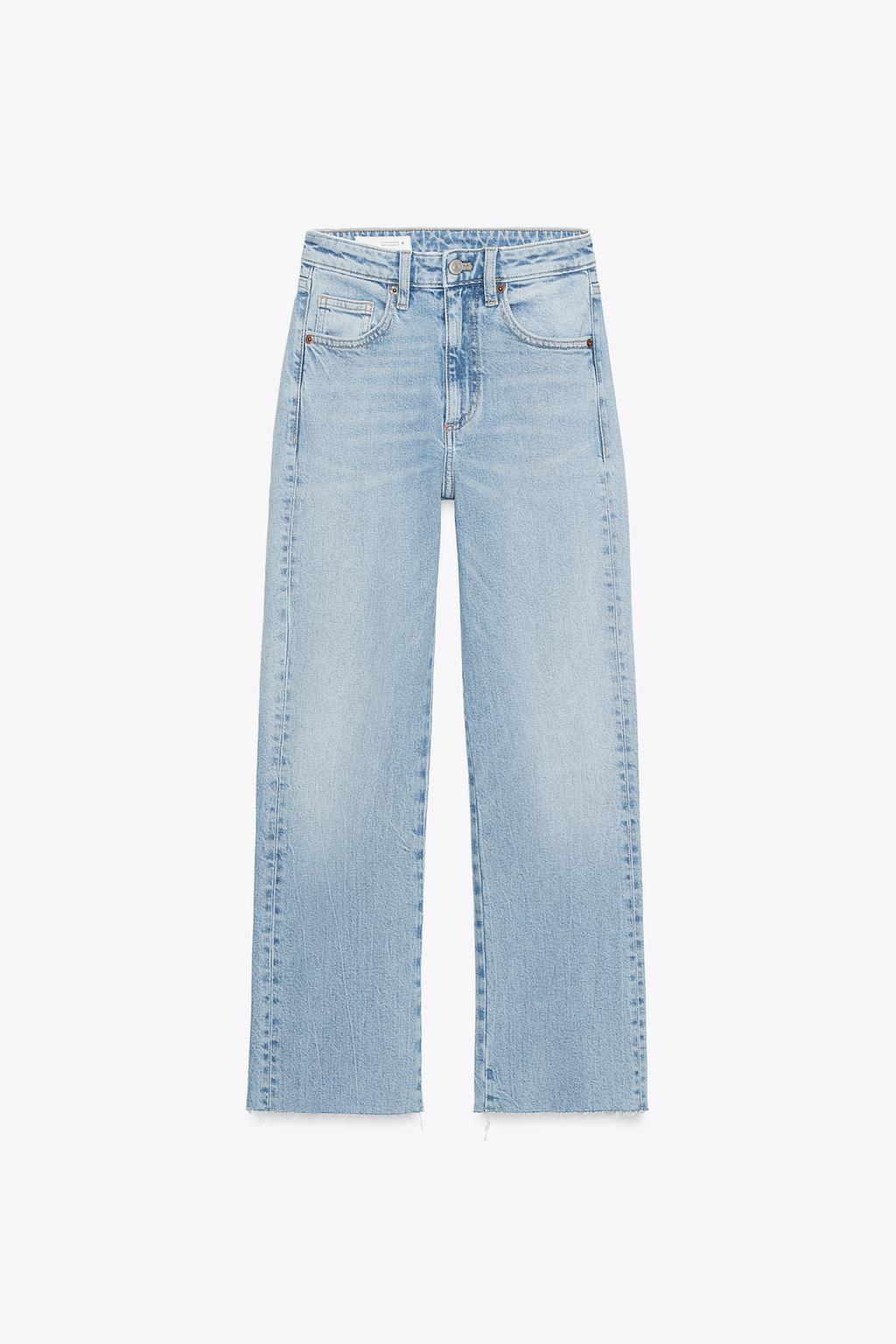 ДЖИНСЫ TRF CROPPED FLARE С ВЫСОКОЙ ПОСАДКОЙ