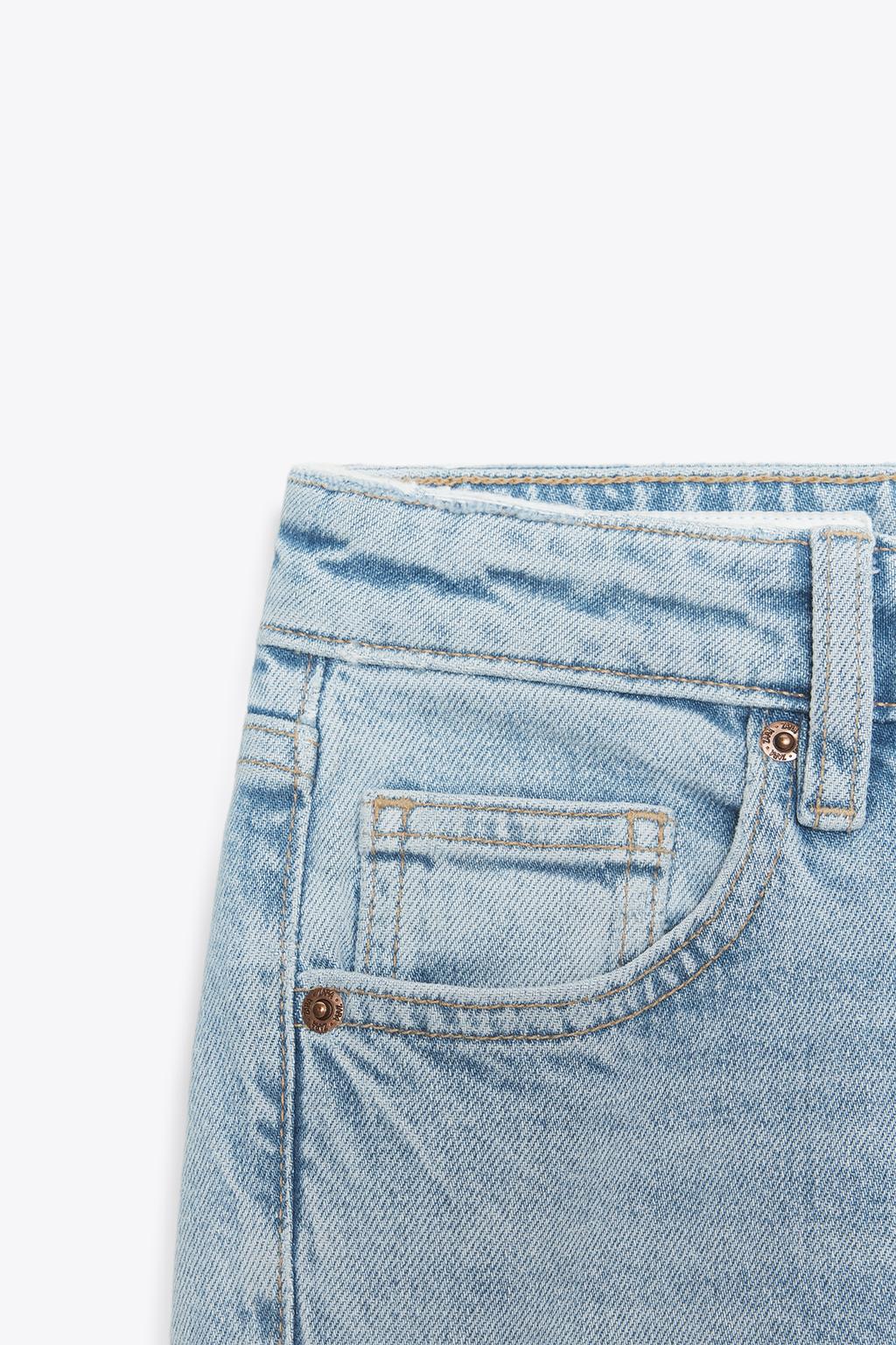 ДЖИНСЫ TRF CROPPED FLARE С ВЫСОКОЙ ПОСАДКОЙ