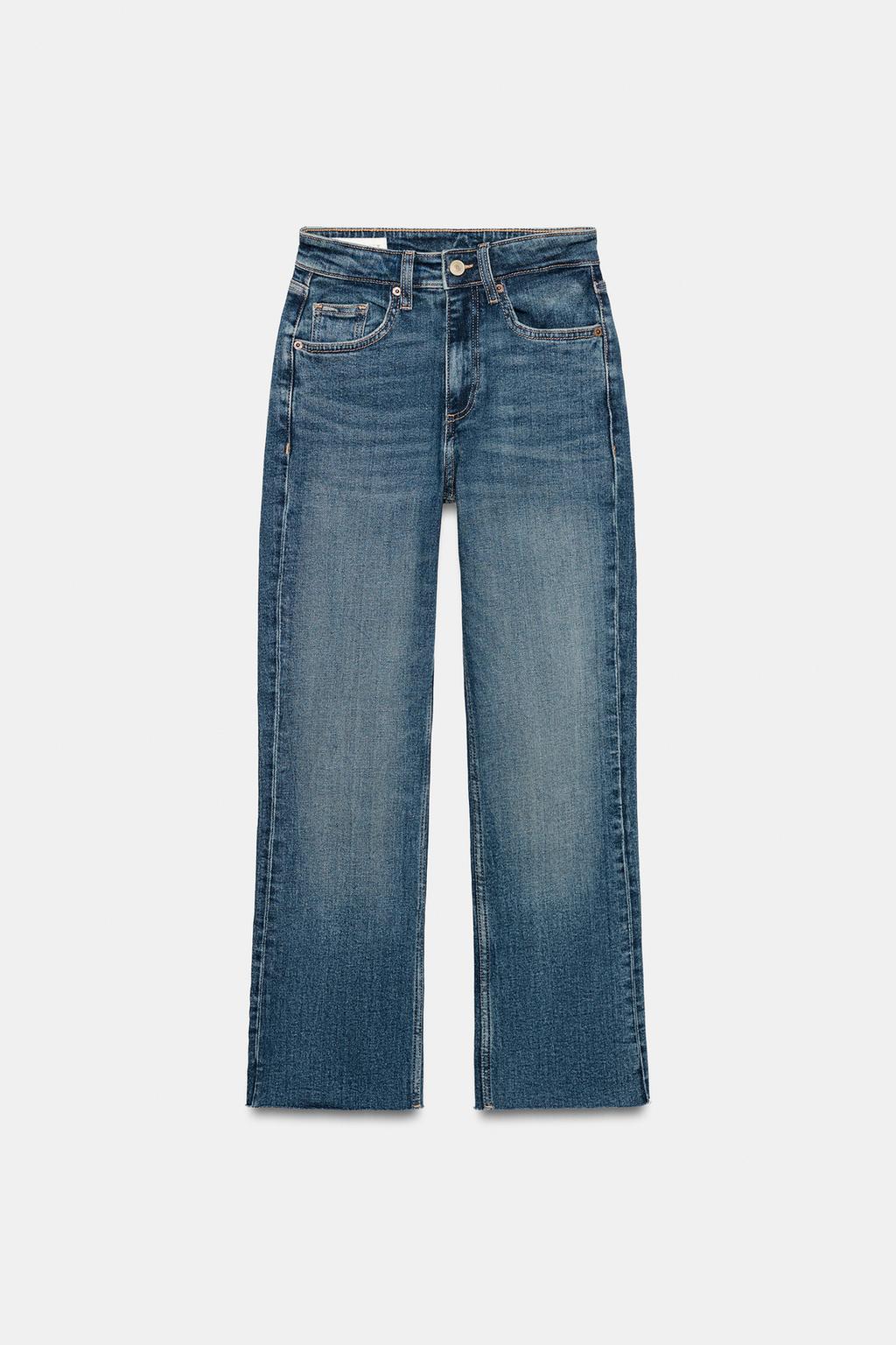 ДЖИНСЫ TRF CROPPED FLARE С ВЫСОКОЙ ПОСАДКОЙ