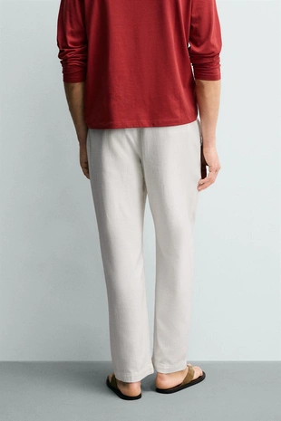 Брюки Relaxed Fit структурные