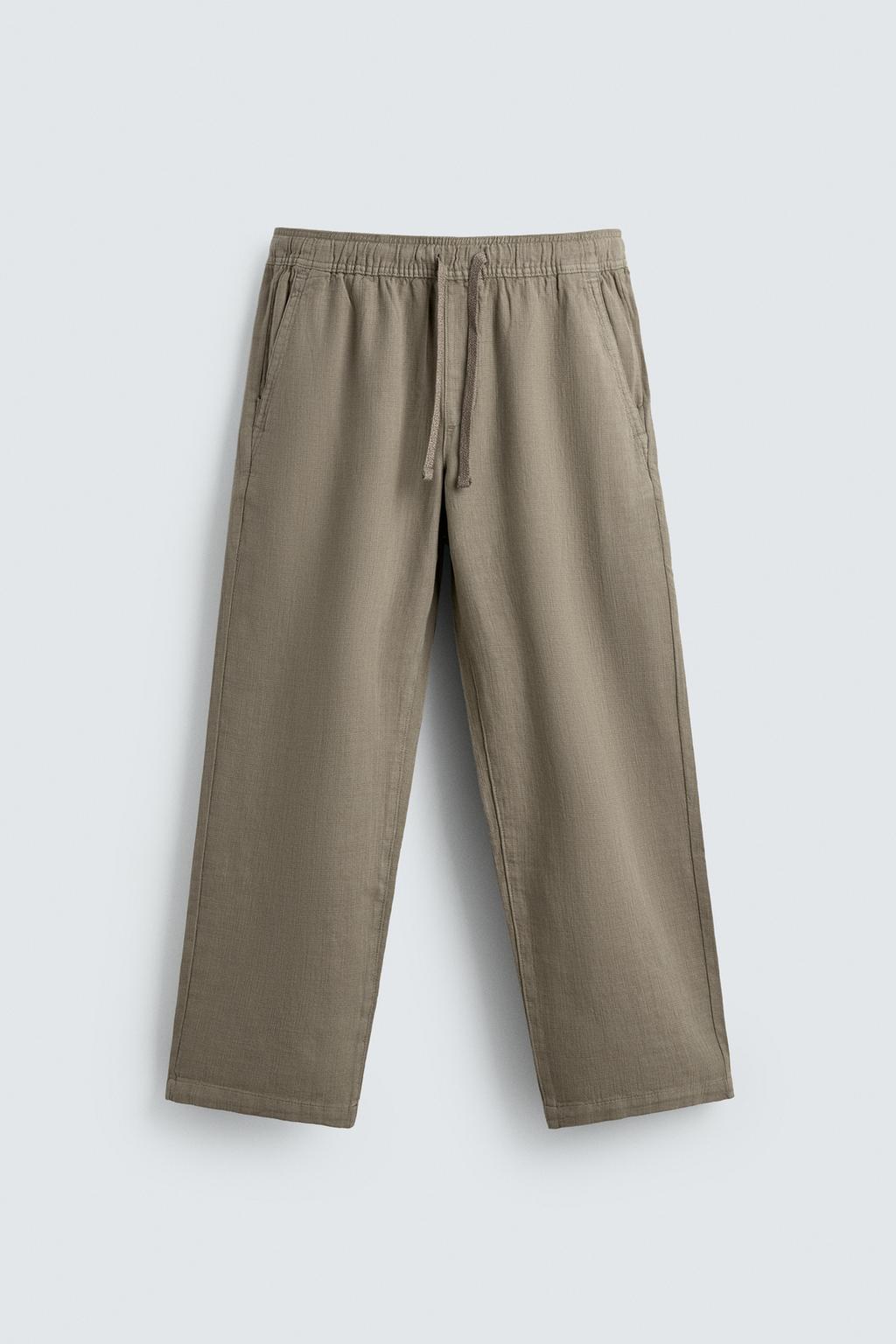 БРЮКИ RELAXED FIT СТРУКТУРНЫЕ
