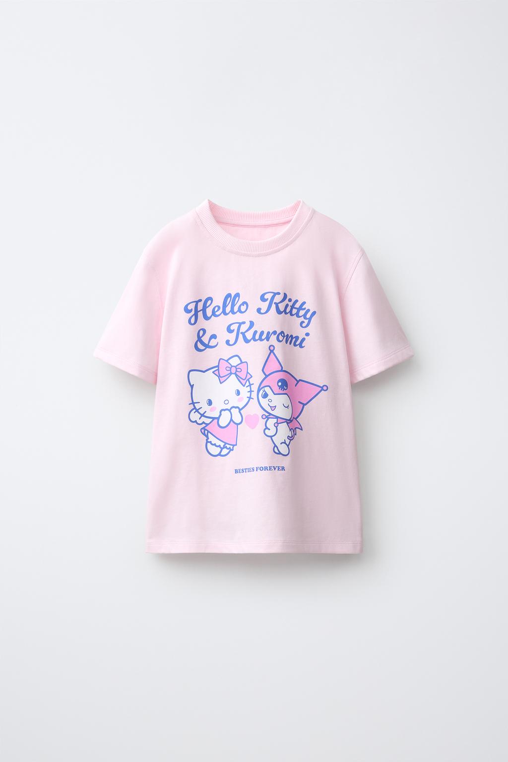 ФУТБОЛКА HELLO KITTY И KUROMI ©