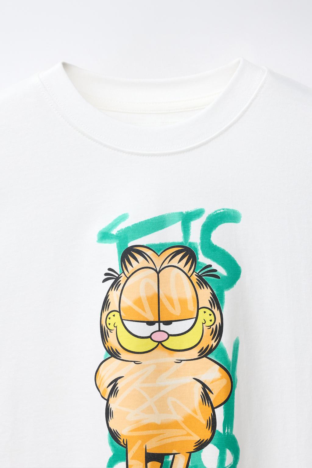 ФУТБОЛКА С ГРАФФИТИ GARFIELD © PAWS INC