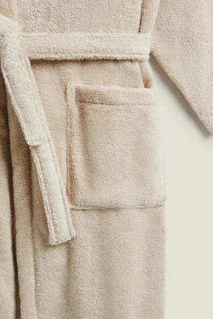 Махровый халат с капюшоном extra soft (380 г/м²)- Заказать в России