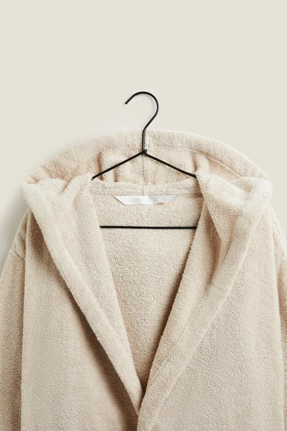 Махровый халат с капюшоном extra soft (380 г/м²)
