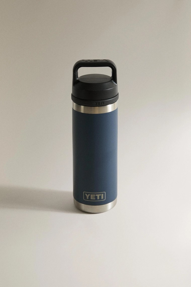 Бутылка с трубочкой из стали yeti