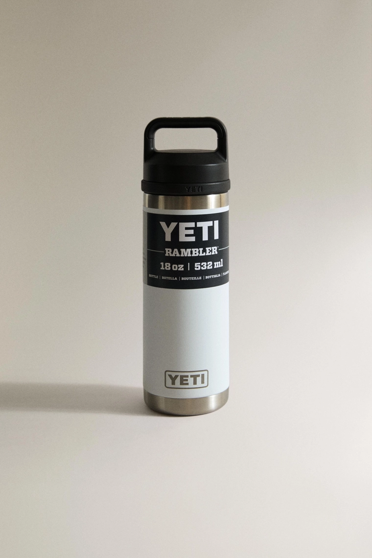 Бутылка с трубочкой из стали yeti