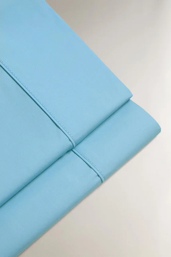 Простыня из хлопкового перкаля percale (300 нитей)
