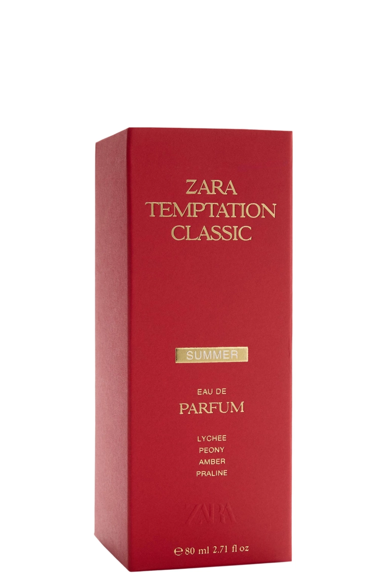 Zara temptation classic парфюмерная вода