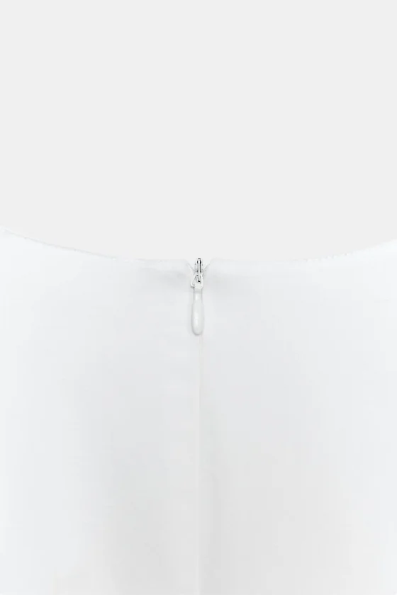 ПЛАТЬЕ МИДИ ИЗ СМЕСОВОГО ЛЬНА — ZW COLLECTION