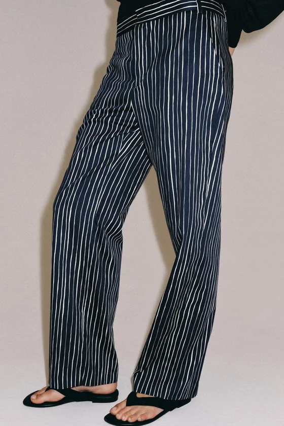 БРЮКИ В ПОЛОСКУ — ZW COLLECTION