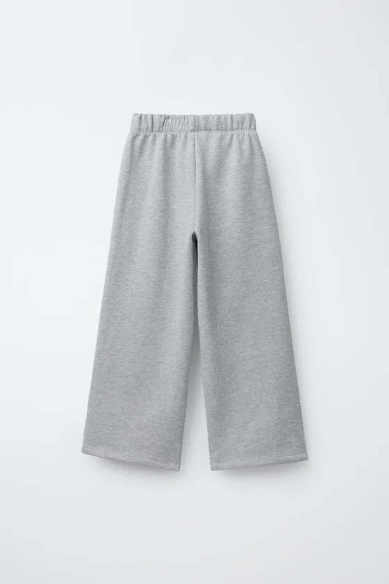 БРЮКИ WIDE LEG С БЛЕСКОМ