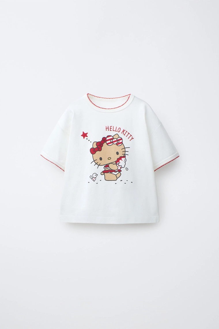 Пижама из двух частей с hello kitty © sanrio для детей 2-6 лет