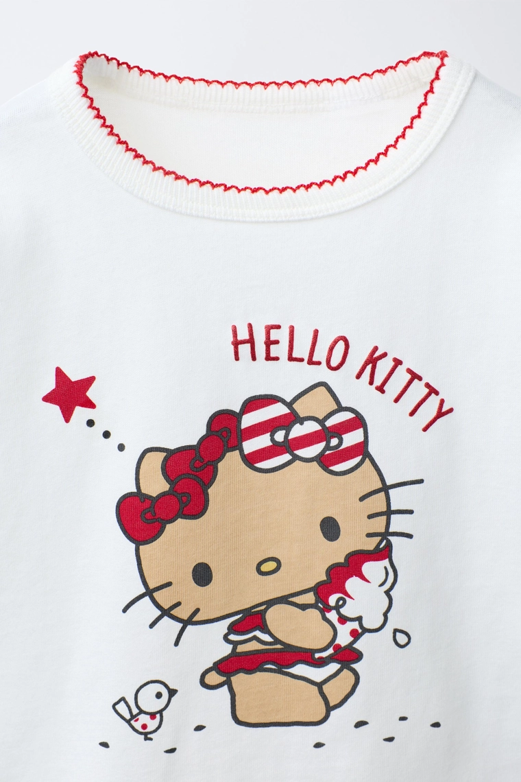 Пижама из двух частей с hello kitty © sanrio для детей 2-6 лет