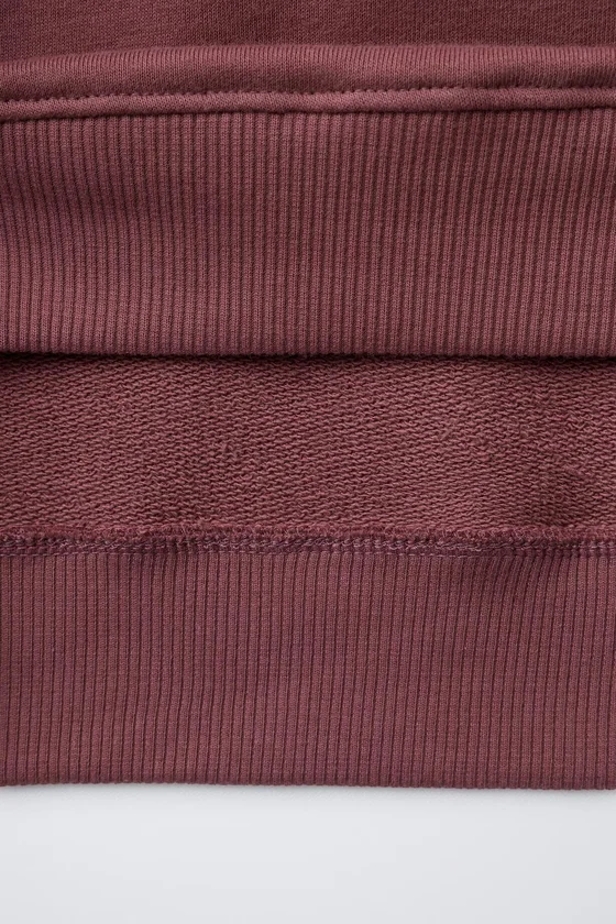 Свитшот label jogging с круглым вырезом