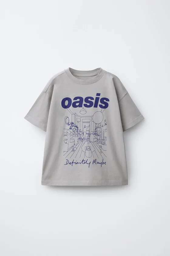 Футболка с принтом oasis ®