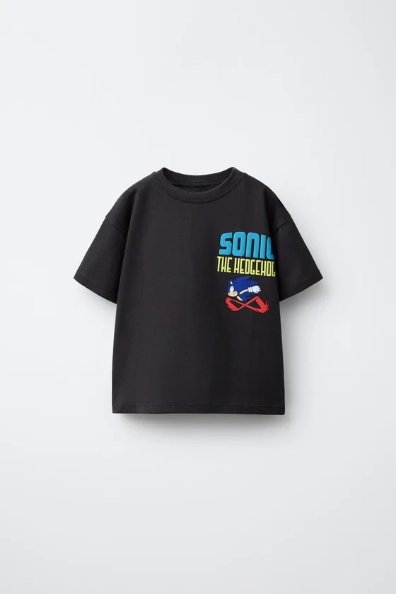 Футболка с принтом sonic © sega