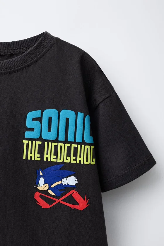 Футболка с принтом sonic © sega